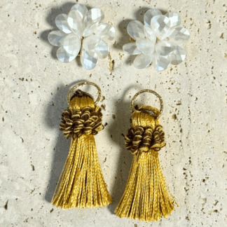 お花タッセル|さとう式イヤーカフ専用チャーム